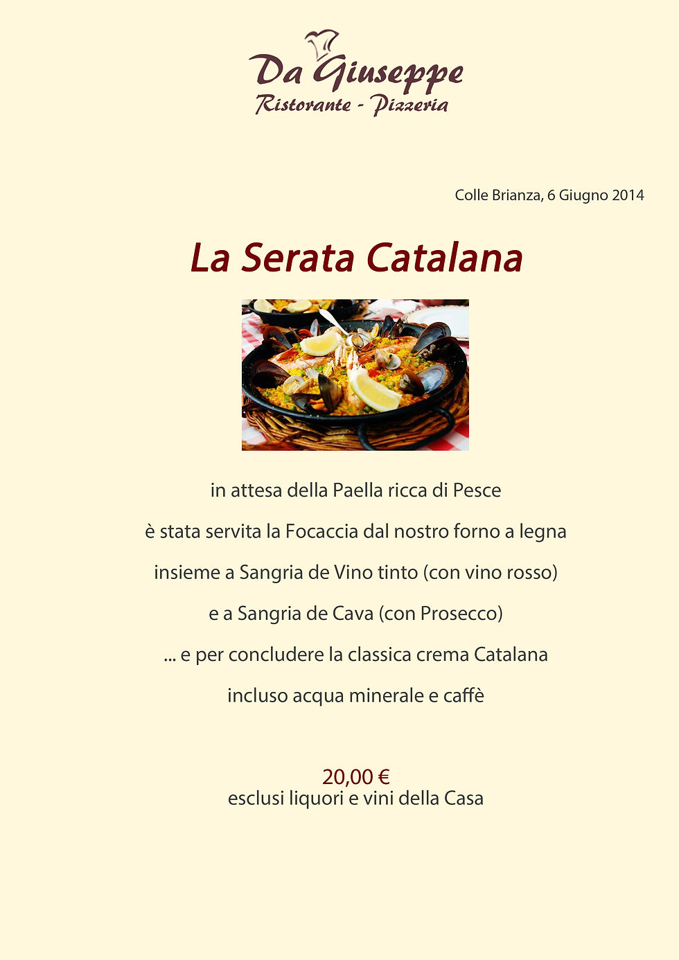 La Serata Catalana
