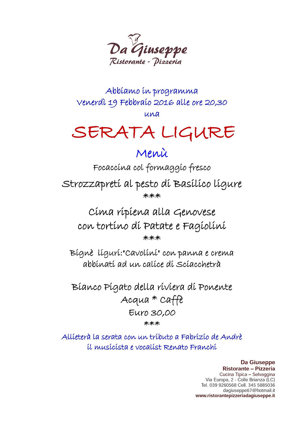 serata ligure