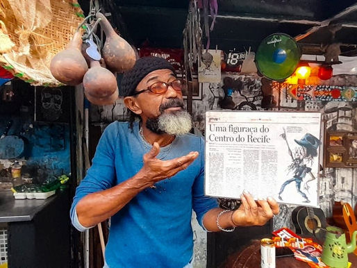 Caldácio recebe Ivan Gonçalves em noite de poesia