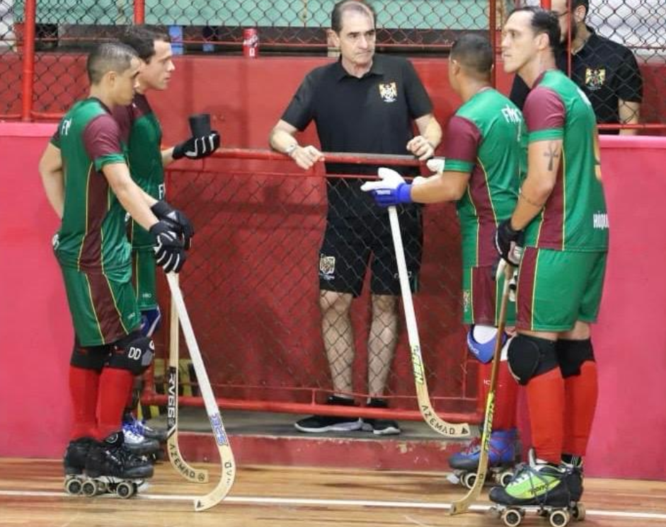 A Equipe de Hóquei sobre Patins aposta na renovação dos atletas. Foto: Divulgação