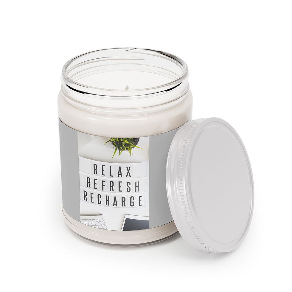 Thumbnail: Relax, Refresh, Recharge (9oz) Scented Candle (NONTOXIC)