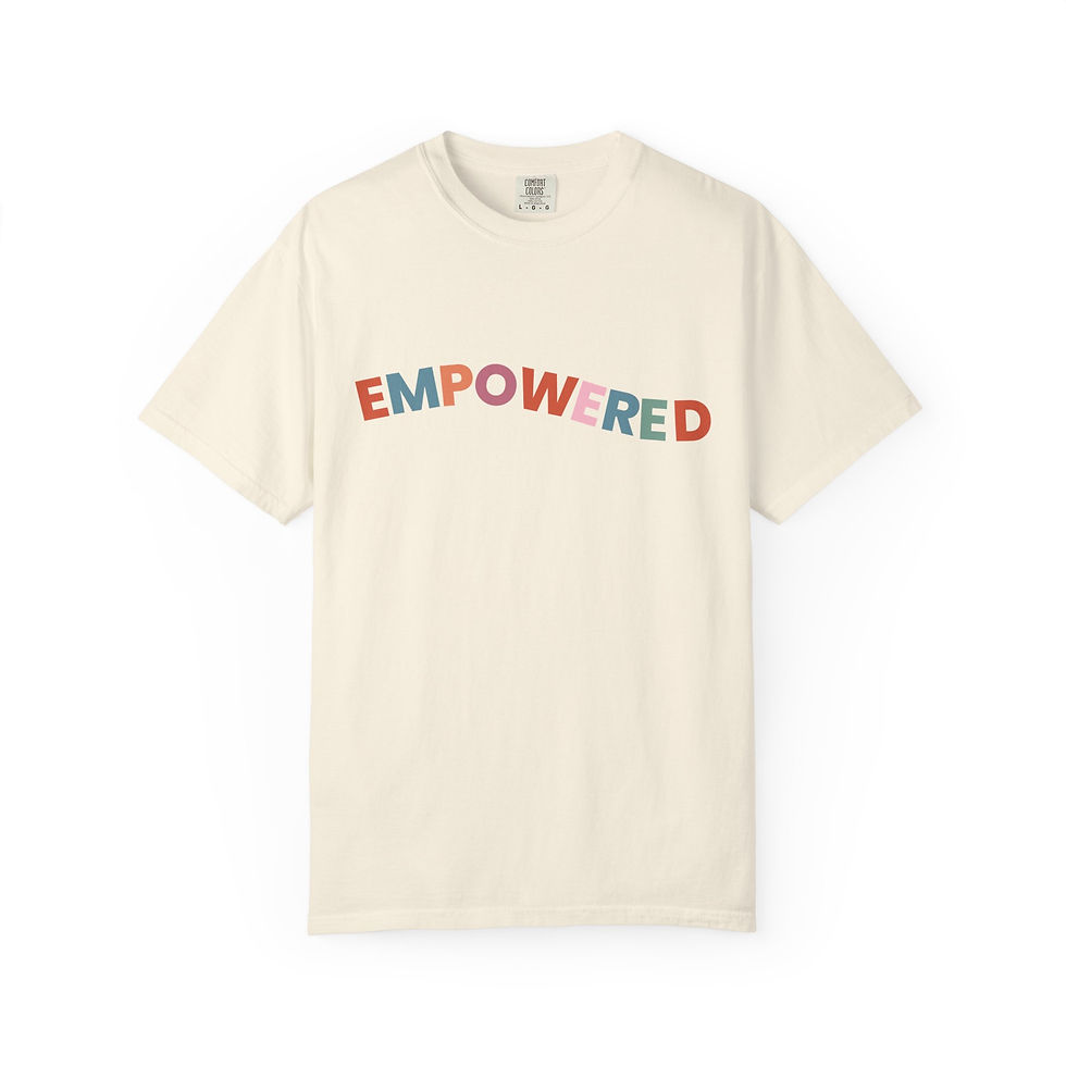 Thumbnail: (Unisex) Empowered Comfort Colors 1717 T-Shirt 