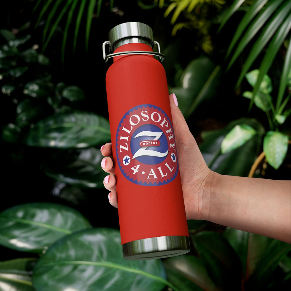Thumbnail: Zilosophy Copper Vacuum Insulated Bottle, 22oz