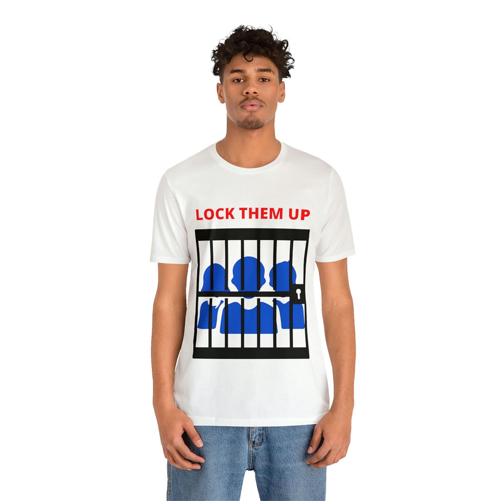 Thumbnail: Lock Them Up Unisex Jersey Short Sleeve T-Shirt