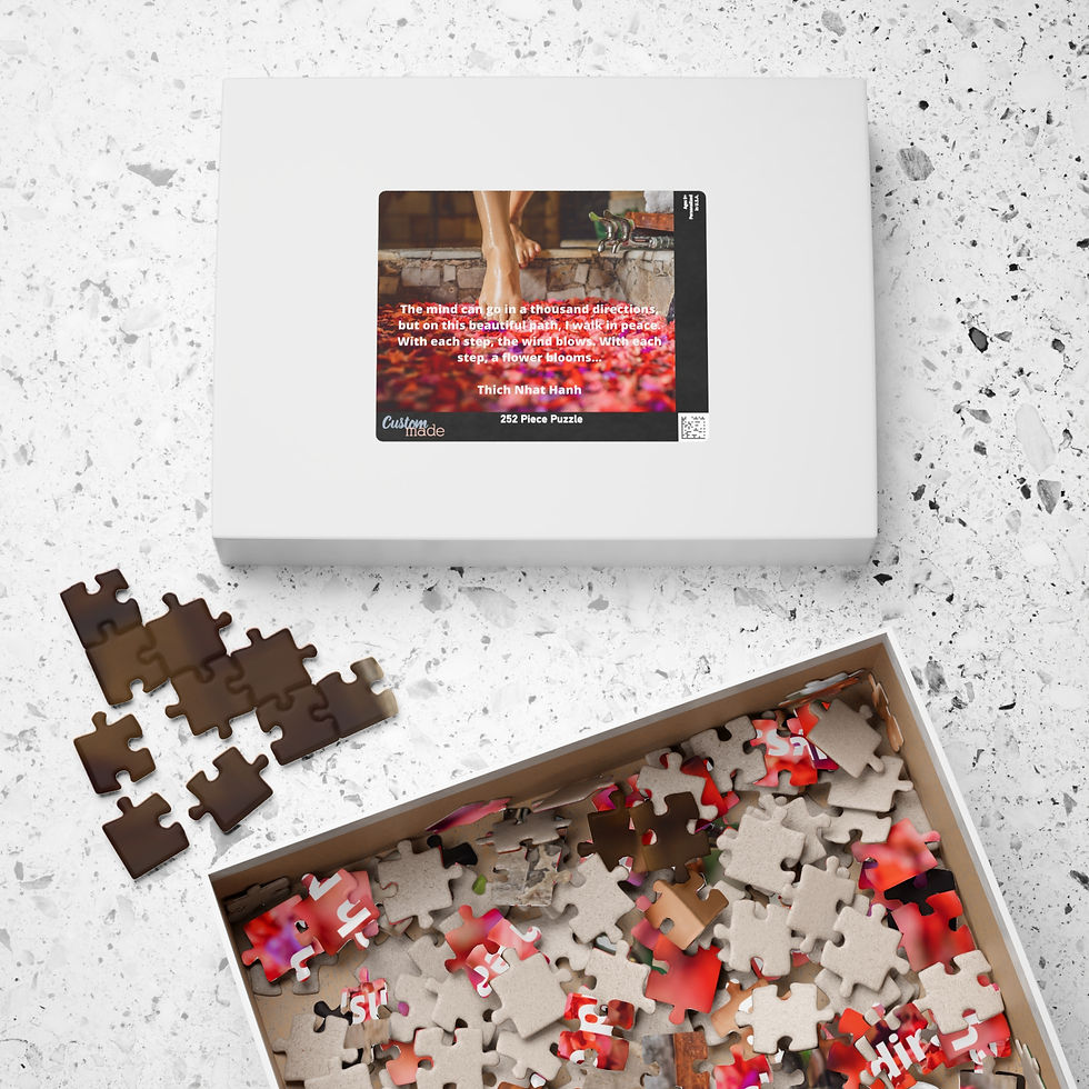 Thumbnail: Puzzle - A Flower Blooms Inspirational (110, 252, 520, 1014 Piece)