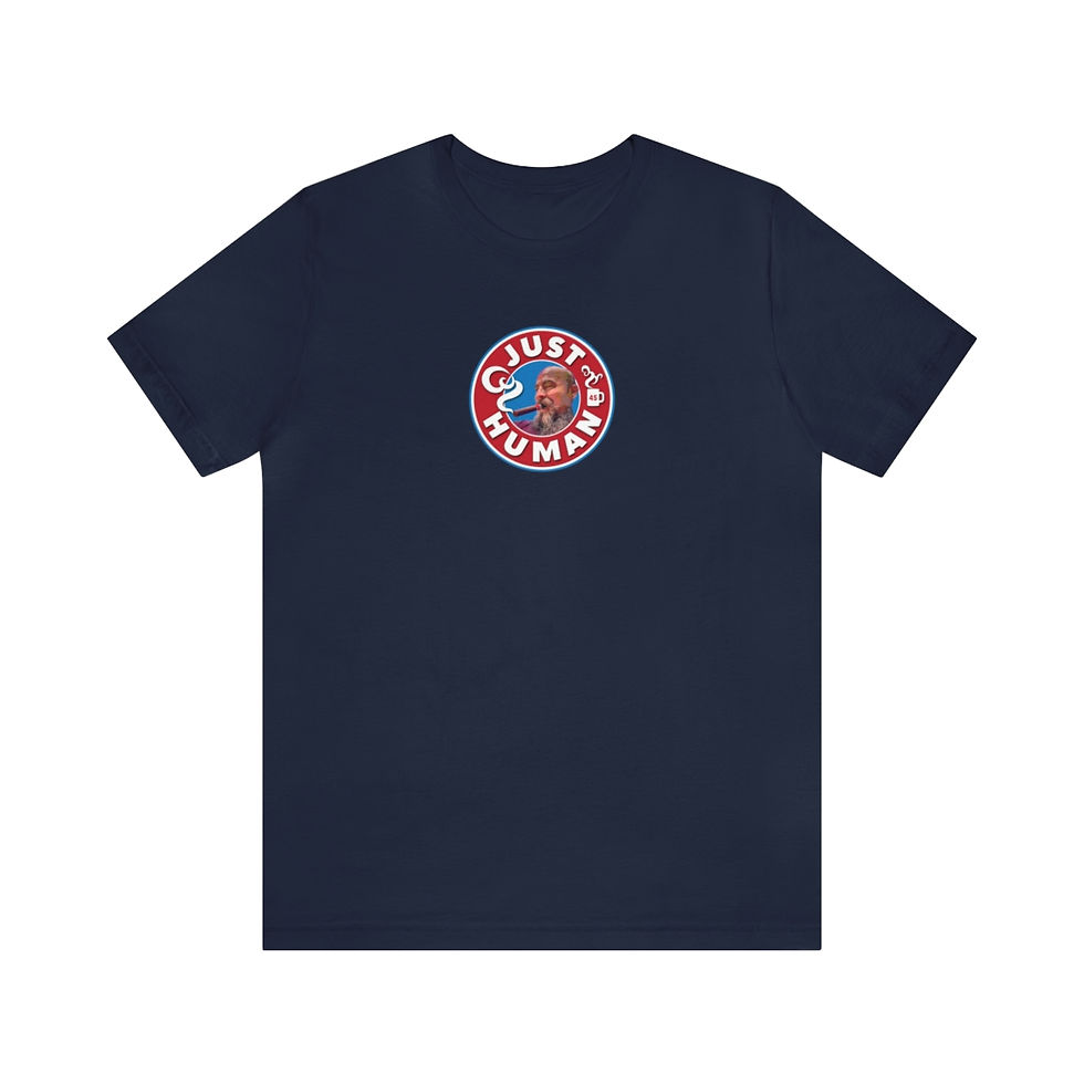 Thumbnail: Just Human Logo #3 Unisex Jersey Short Sleeve T-Shirt