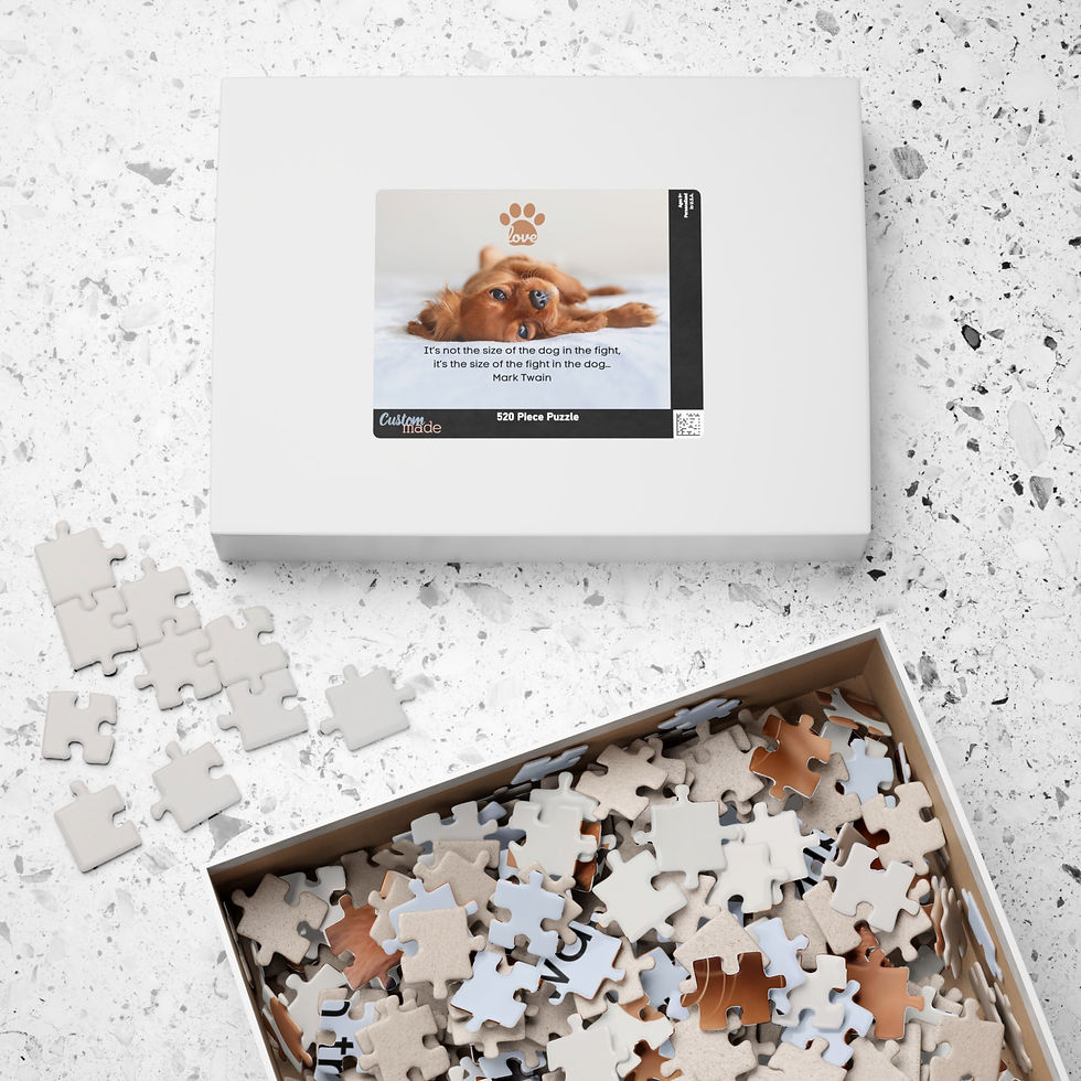 Thumbnail: Puzzle - Size of the Dog (110, 252, 520, 1014 Piece)