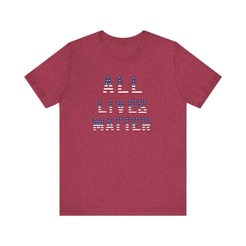 Thumbnail: All Lives Matter Supreme Court Unisex Jersey Short Sleeve T-Shirt