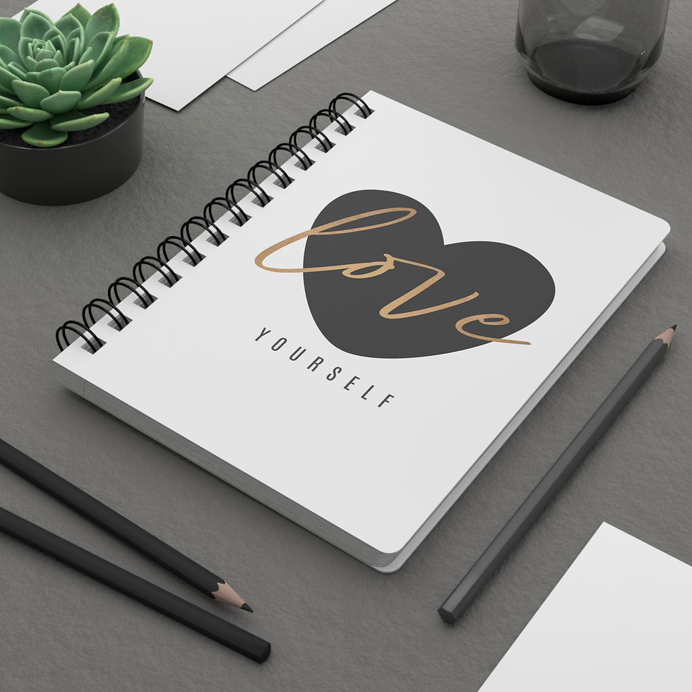 Thumbnail: Love Yourself Spiral Journal 