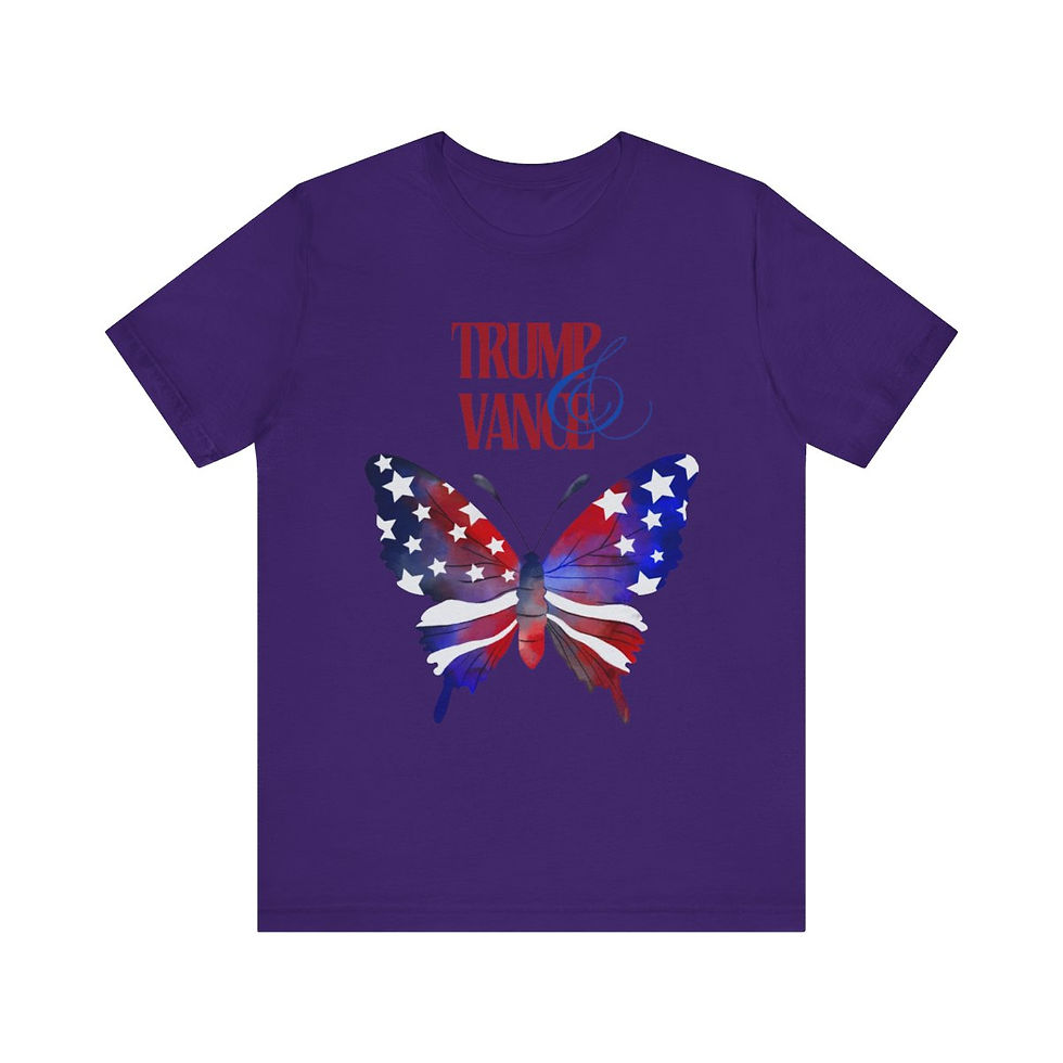 Thumbnail: Trump & Vance Butterfly Short Sleeve T-shirt