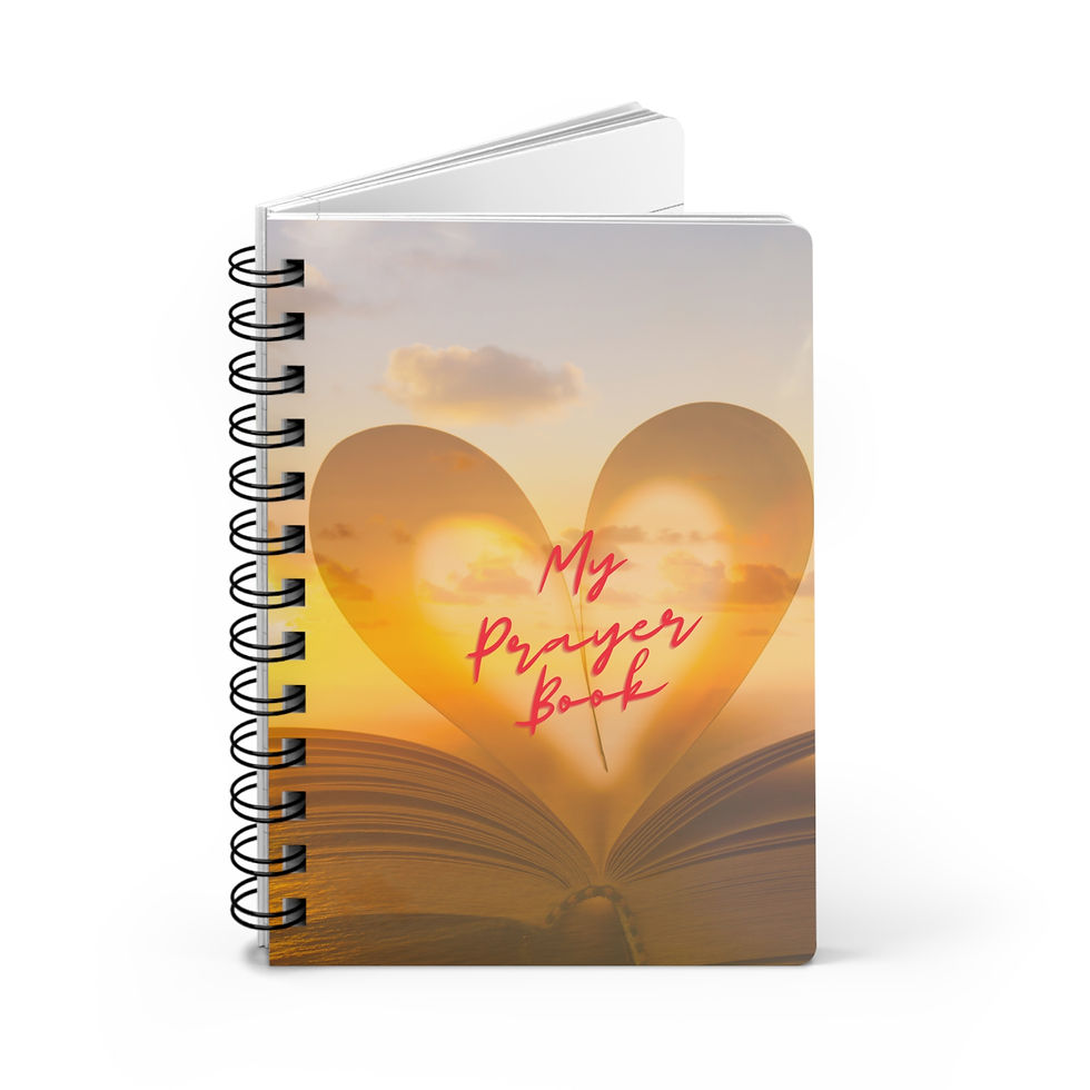 Thumbnail: Prayers and Meditation Spiral Bound Devotional Journal
