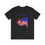 Thumbnail: Q Never (Q)uit Tattered Flag Unisex Jersey Short Sleeve T-shirt