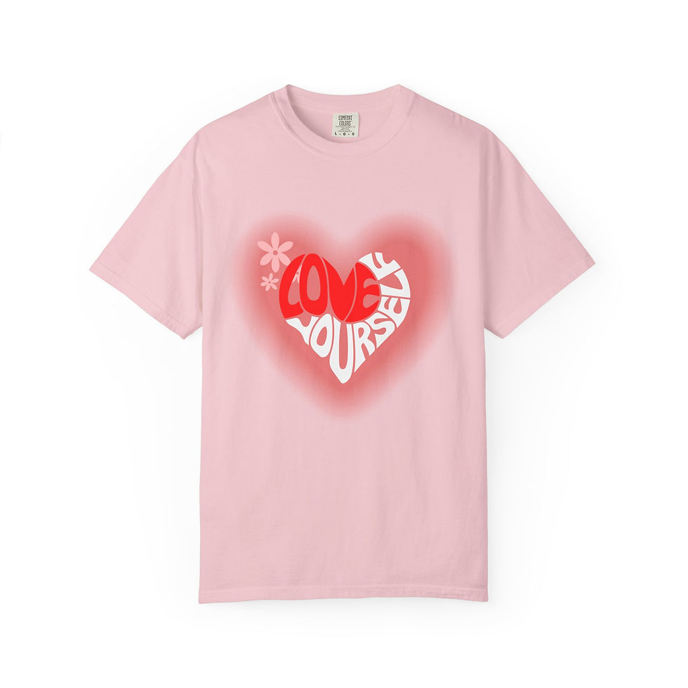 Thumbnail: Love Yourself Comfort Colors 1717 T-Shirt