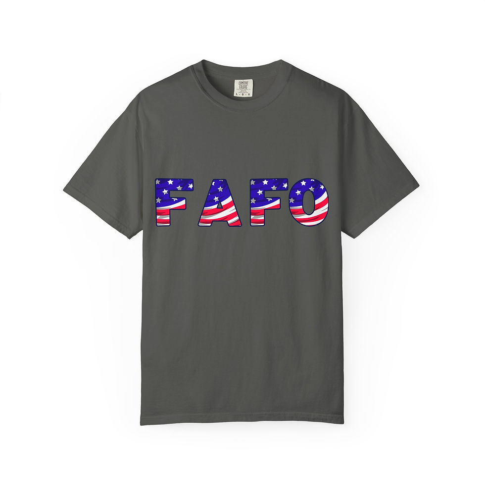 Thumbnail: FAFO Comfort Colors 1717 T-Shirt