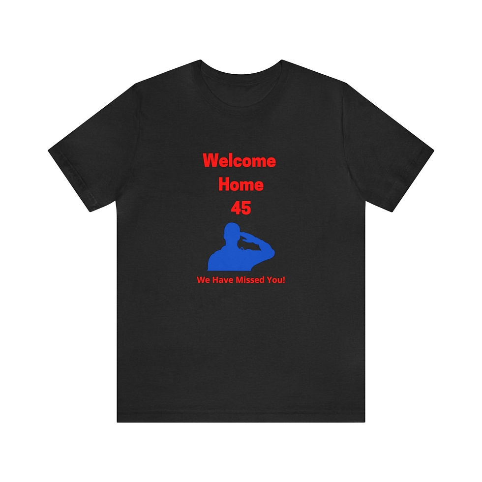 Thumbnail: Welcome Home 45 Unisex Jersey Short Sleeve T-shirt