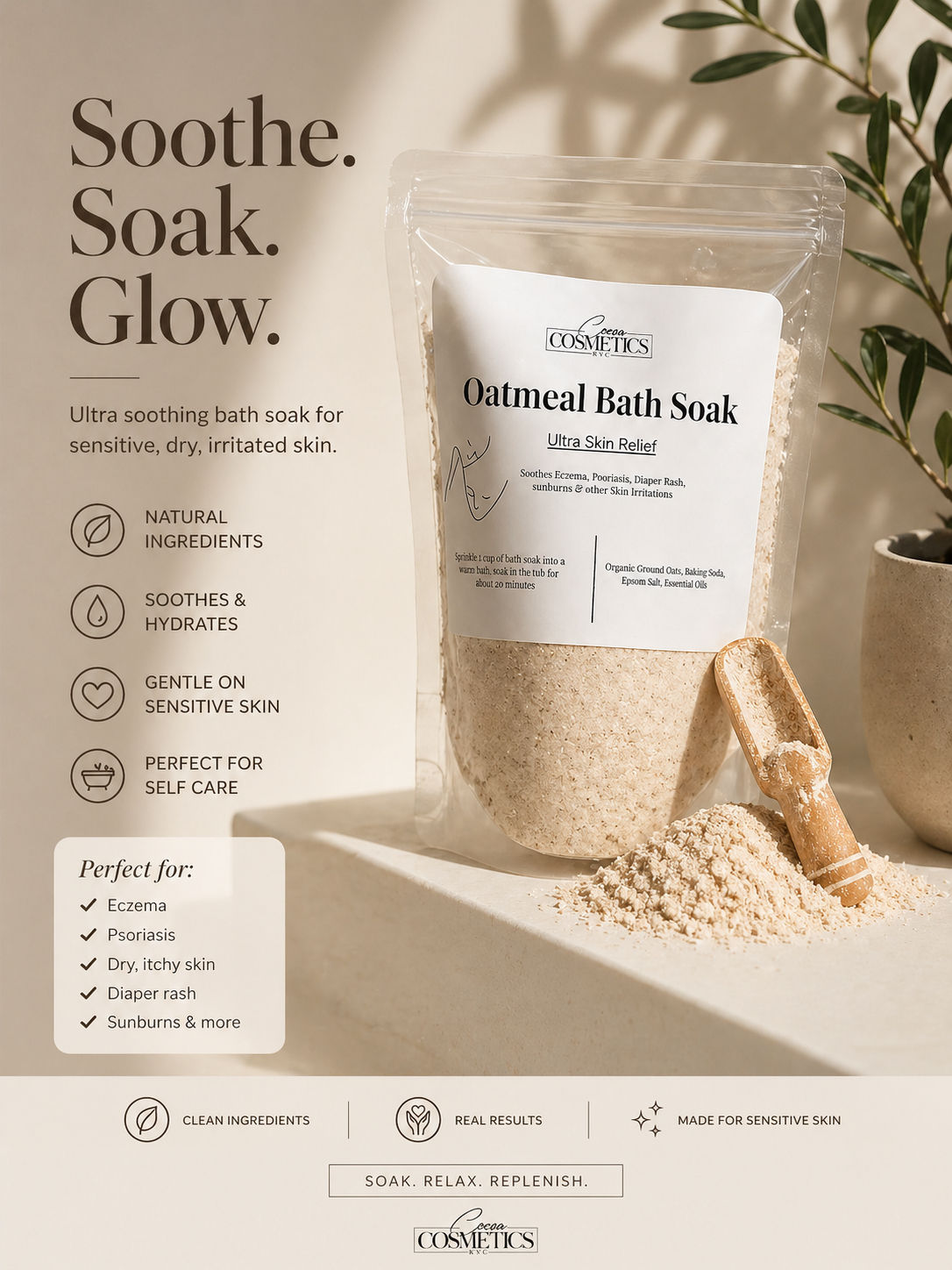 Soothing Oatmeal Bath Soak