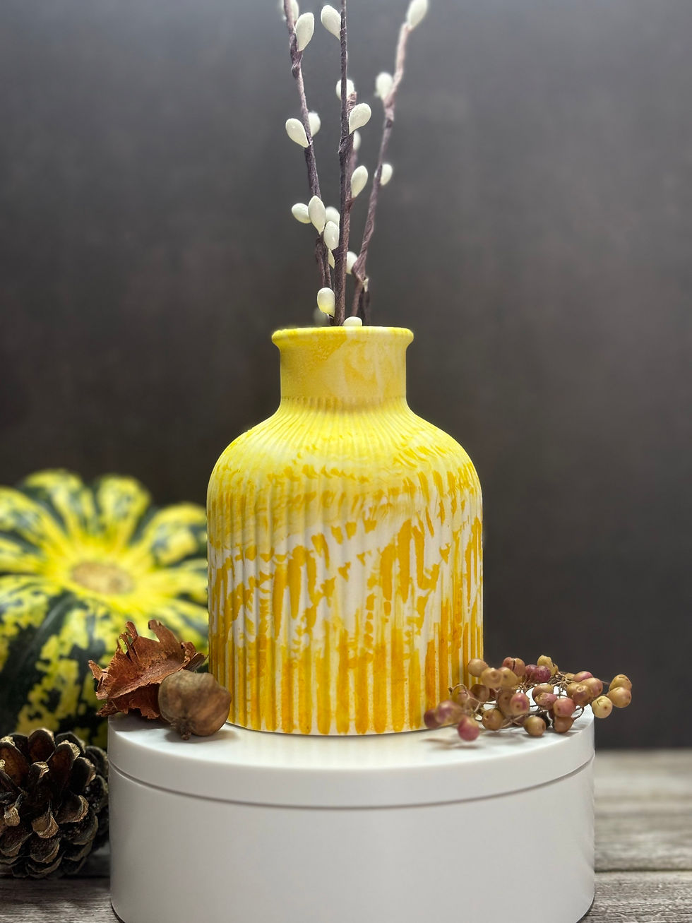 Mellow Yellow Vase