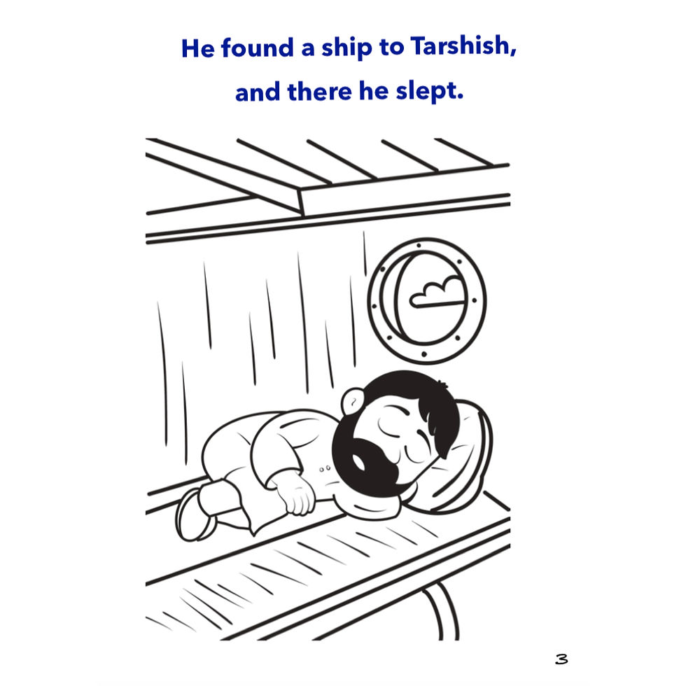 Thumbnail: Jonah Coloring Pages