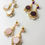 Thumbnail: Diva Luxe Pearl Drop Brass Earrings