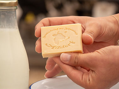 Kuhmilch Seife, handgemacht