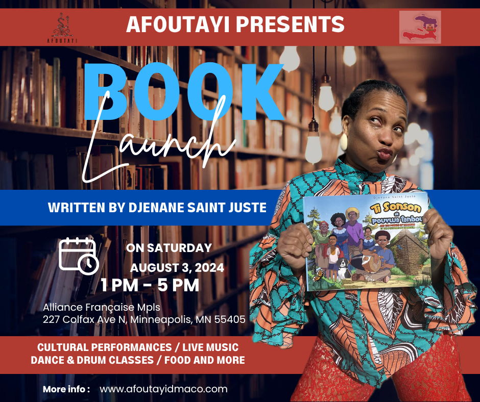 Children’s book by Djenane Saint Juste