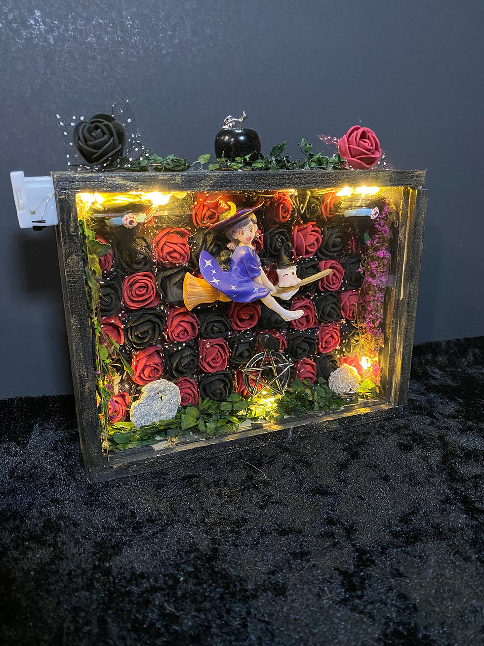 Thumbnail: witchy shadow box