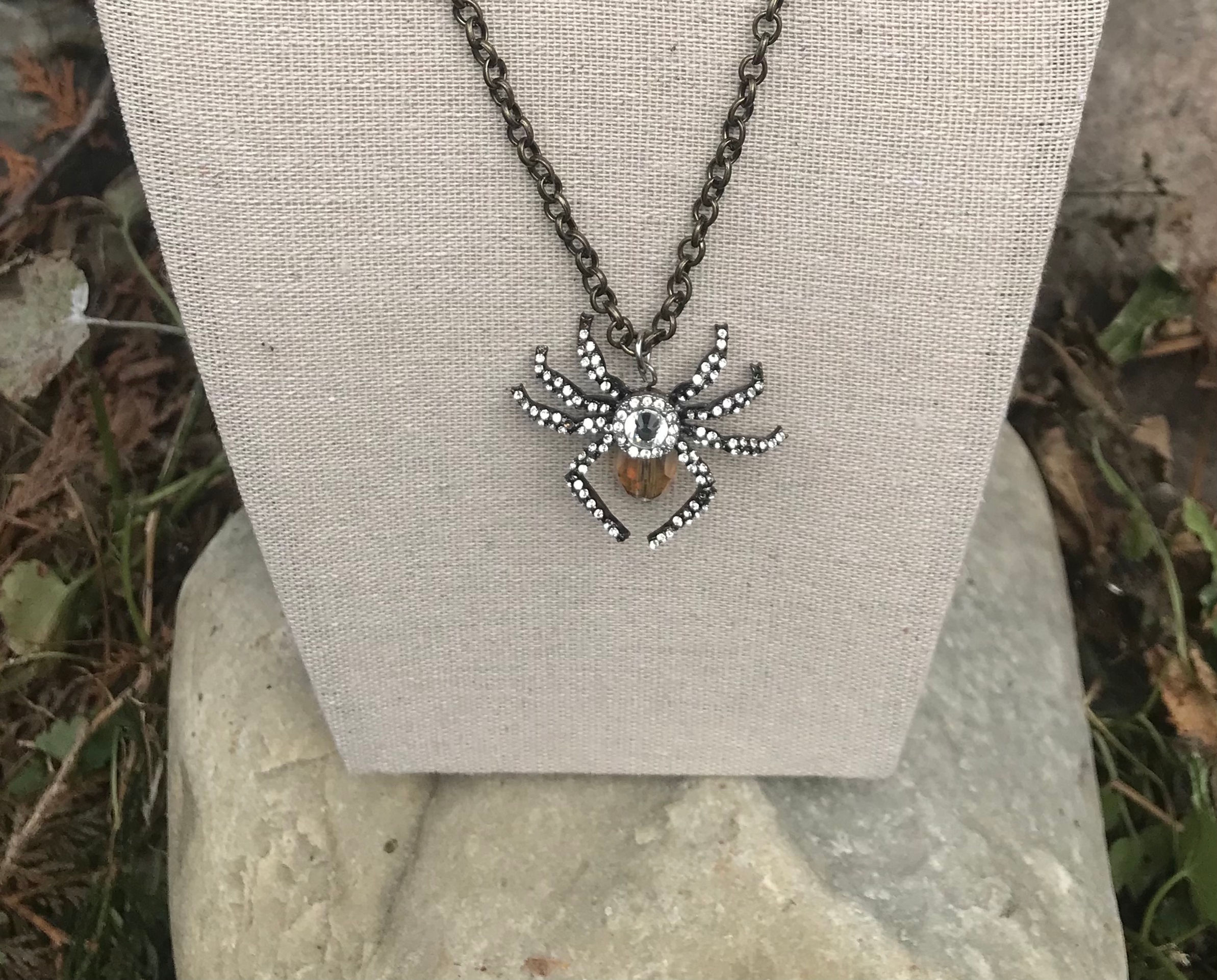 Spider necklace
