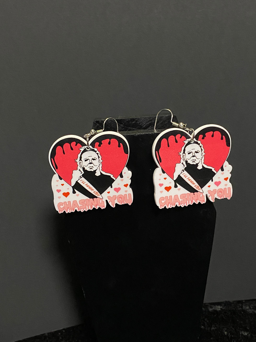Thumbnail: chasing you earrings Micheal Myers