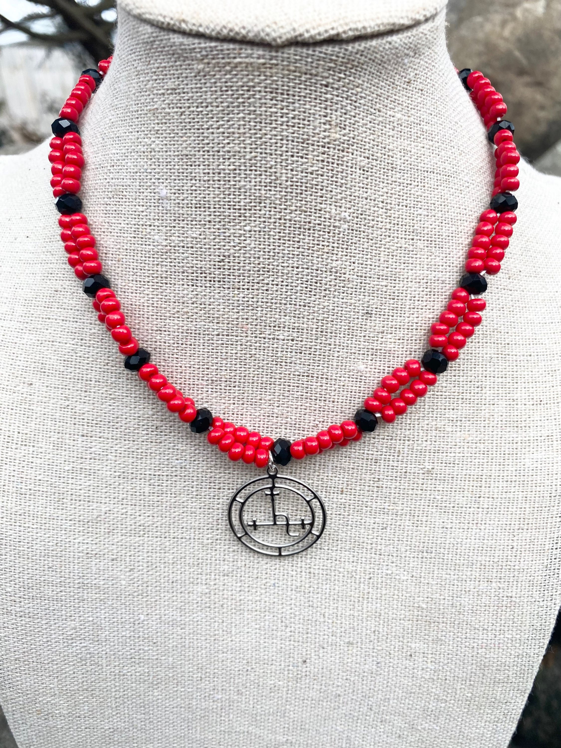 Beaded Choker Lilith