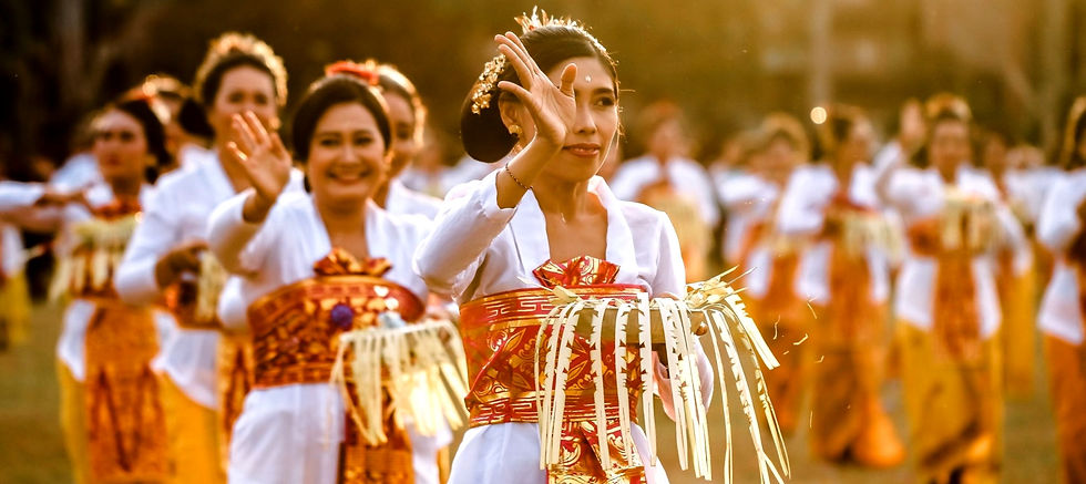 Danza balinesa en Bali