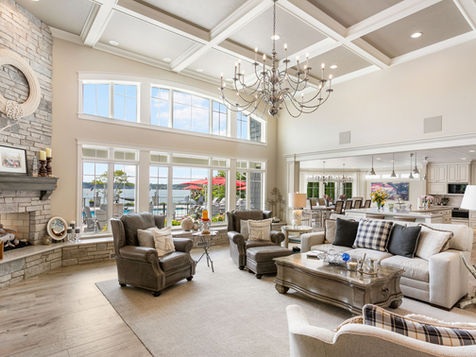 Lake Michigan lakeside estate builder