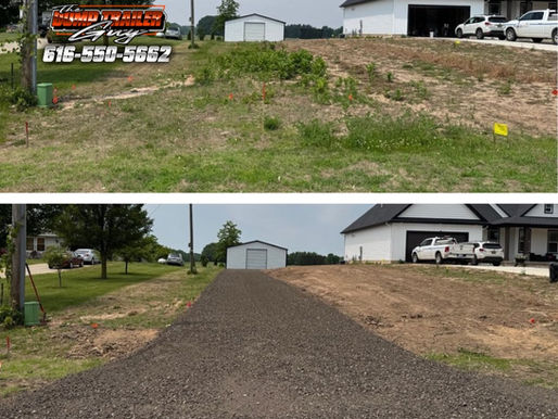 Driveway Installation to Back Shed