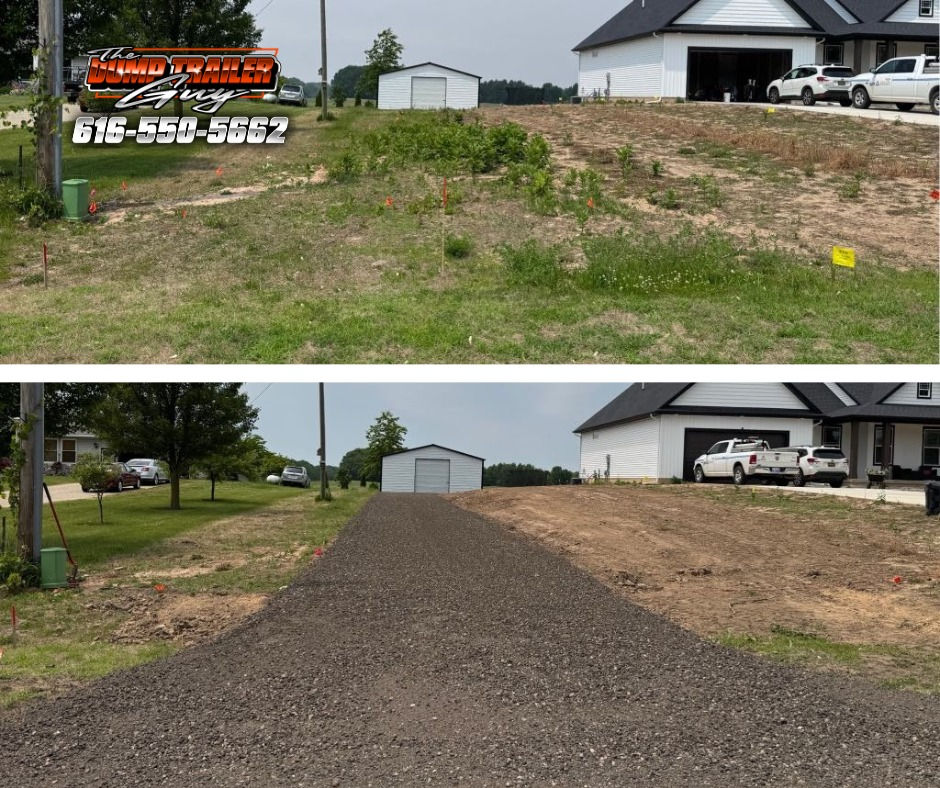 Driveway Installation to Back Shed
