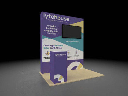 Lythouse - Graphic Design for a 10X10 Booth