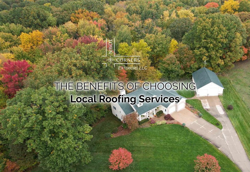 The Benefits of Choosing Localized Roofing Services in West Michigan