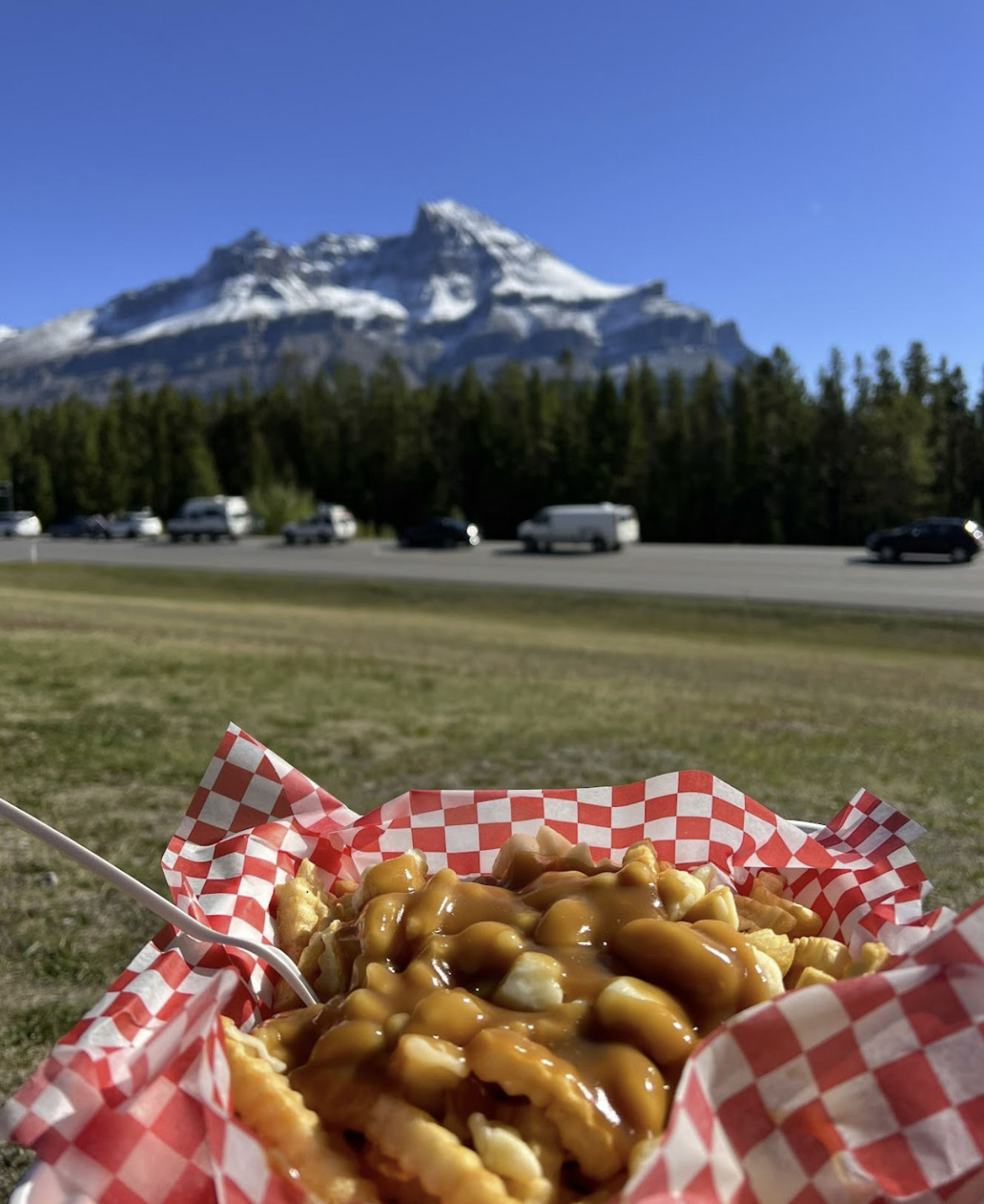 picnic area at The Crossing Resort