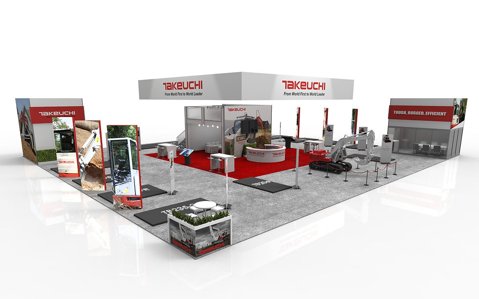 graphic design for trade show displays
