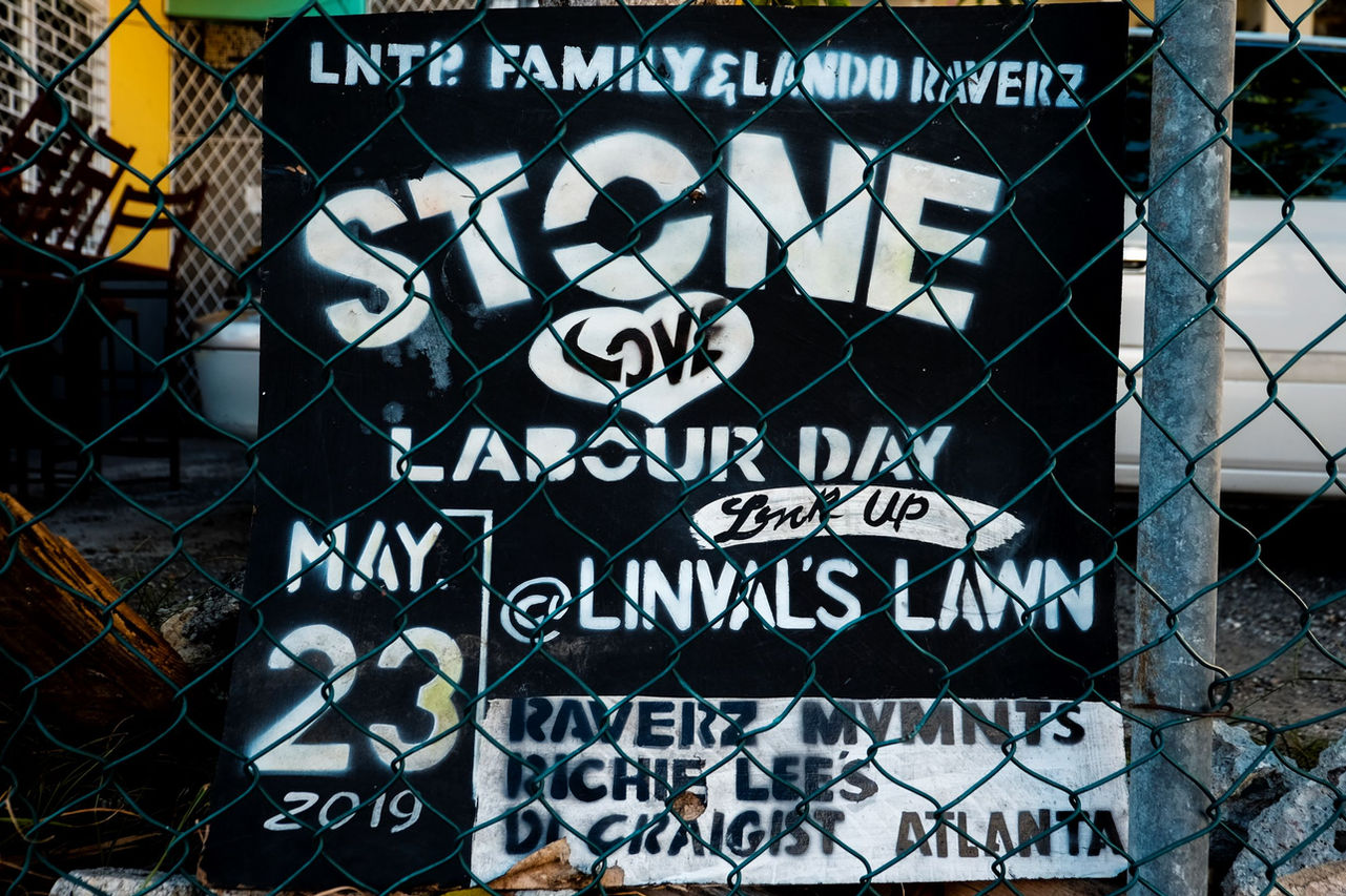 Photograph Tracey Thorne, Jamaican Dancehall Signs