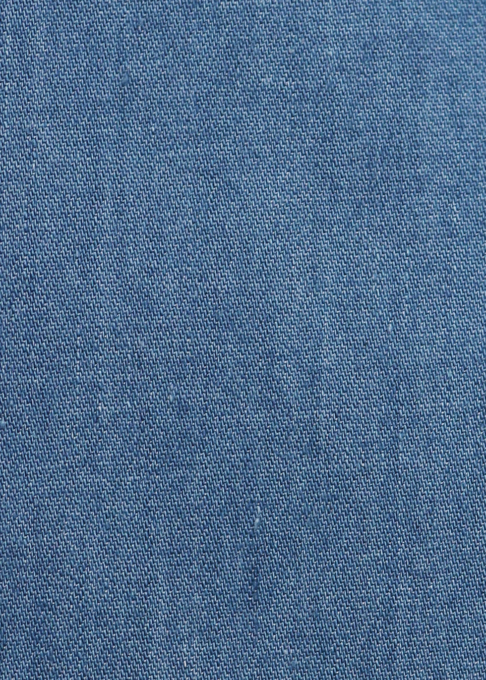 Denim Long Sleeve Shirt | Medium