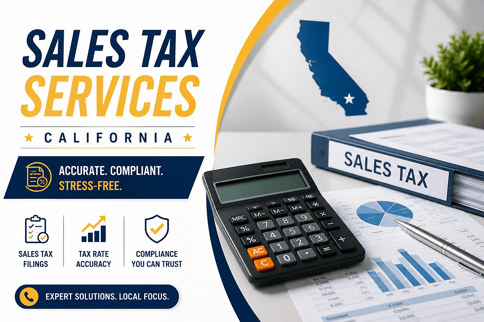Sales Tax Services California