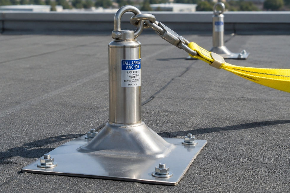 fall arrest roof anchors