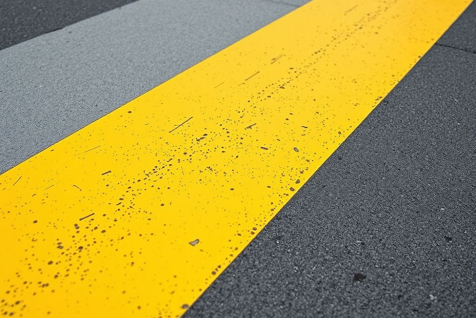 thermoplastic line marking
