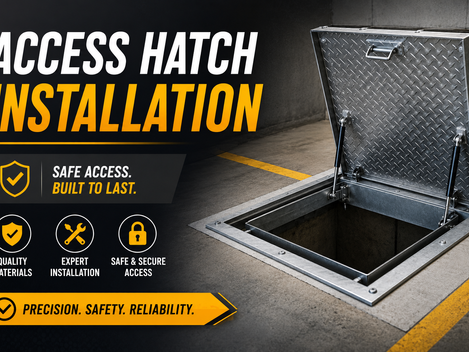 roof access hatch installation
