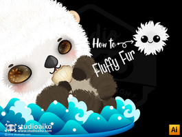 How to : Fluffy Fur Custom brush (Ai)