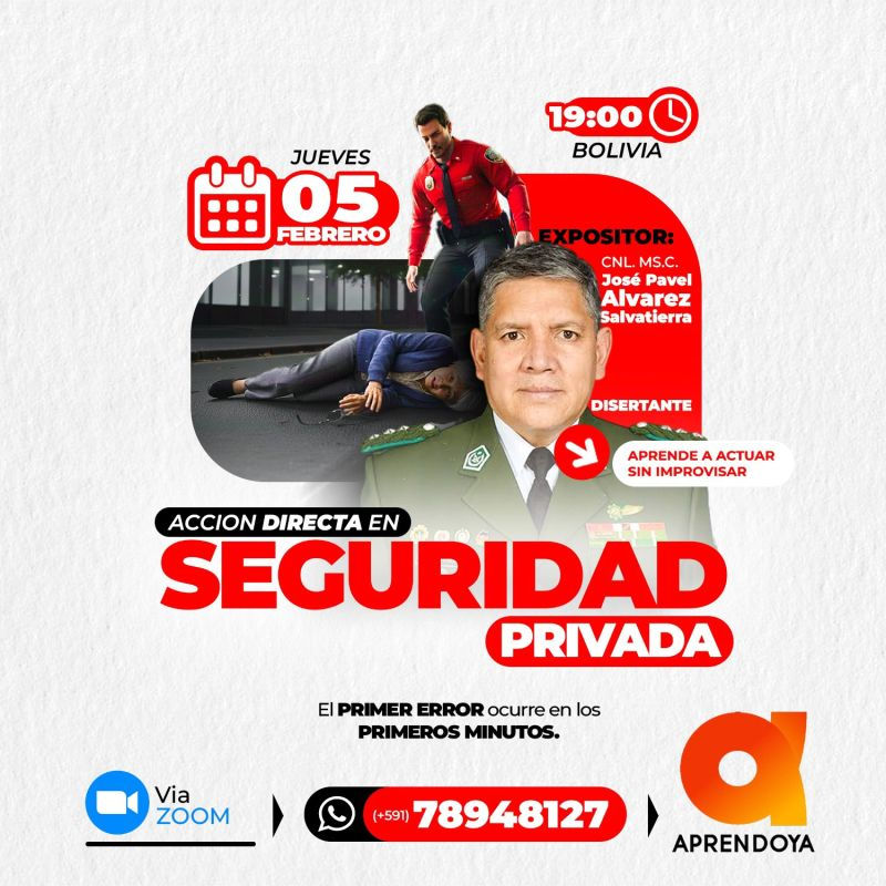 ACCION DIRECTA EN SEGURTIDAD PRIVADA