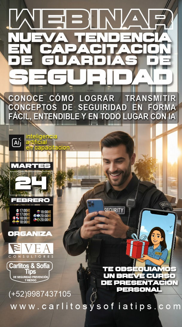 NUEVA TENDENCIA EN CAPACITACION DE GUARDIAS DE SEGURIDAD