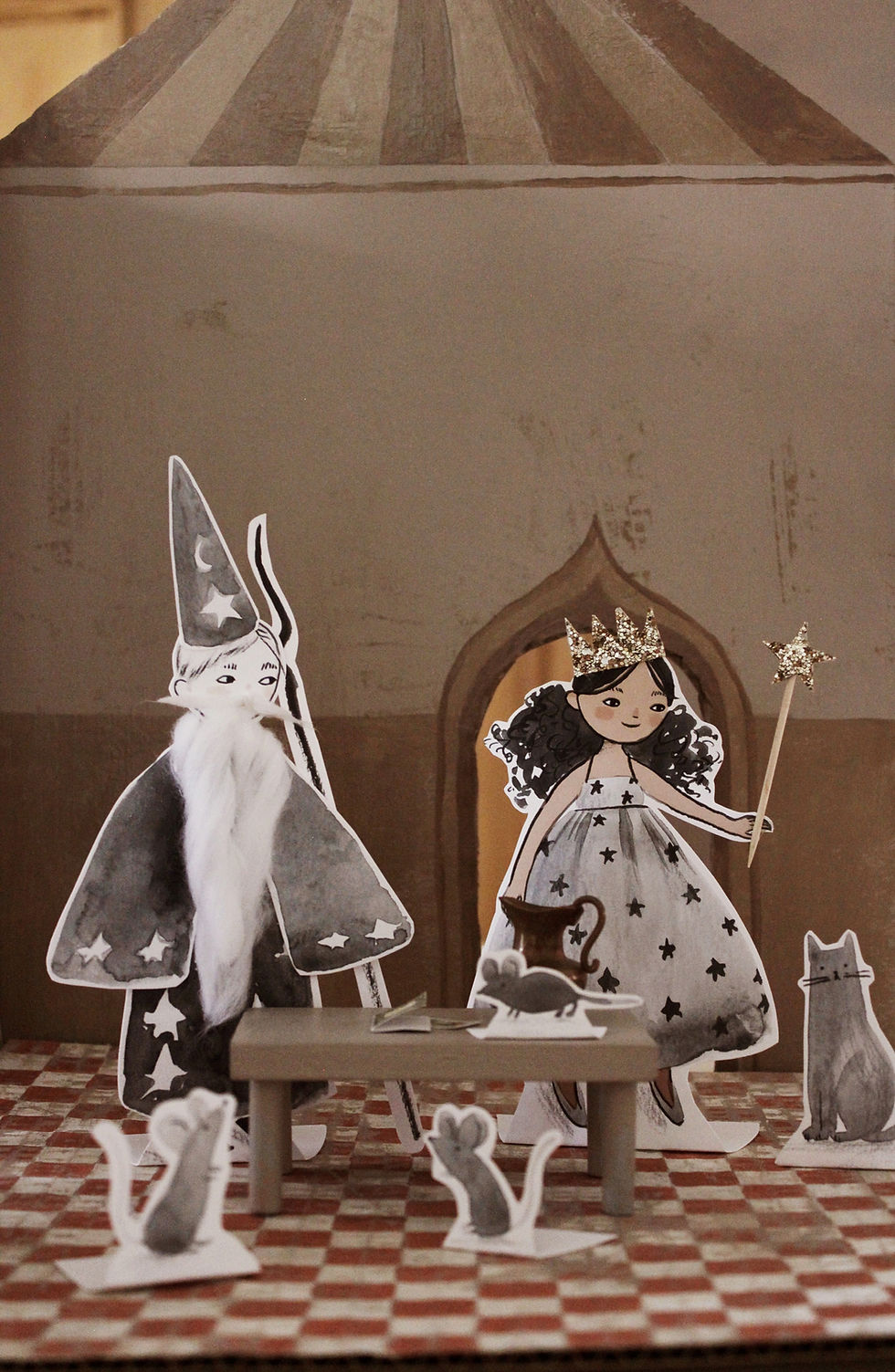 Thumbnail: CASTLE CHARACTER Printable Play Set