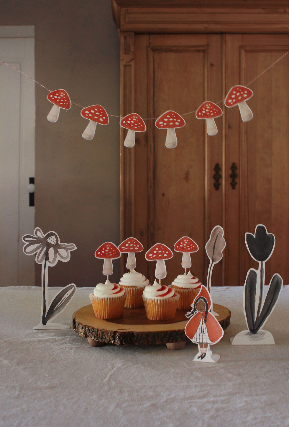 Thumbnail: Mushroom Party Printables