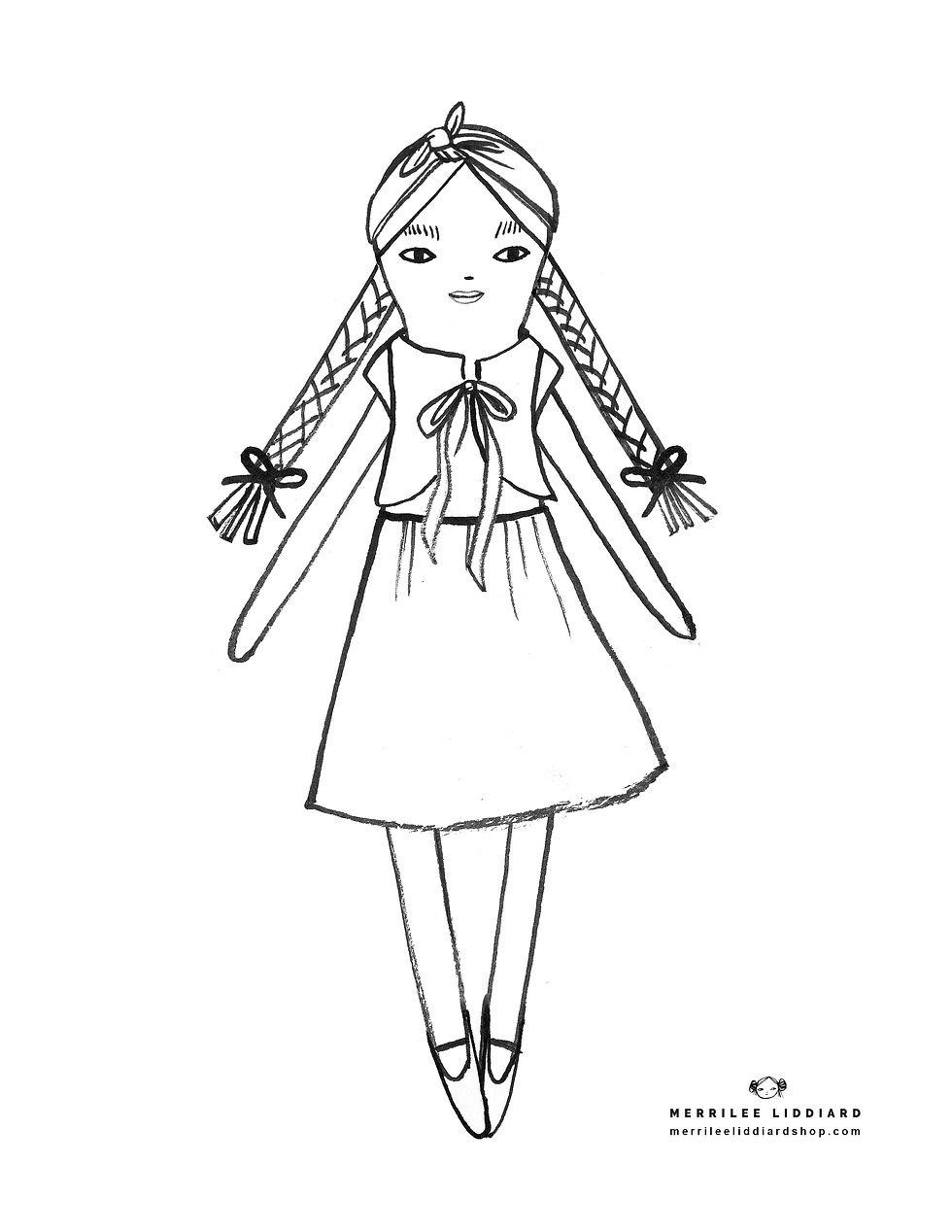 Thumbnail: Rupi - midi size doll