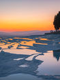 Hierapolis, the famous white Cotton Castle as the Therapy and Healing center of the Romans known as 